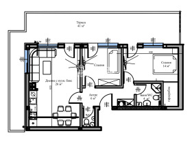 2 camere da letto Vastanicheski, Plovdiv 4