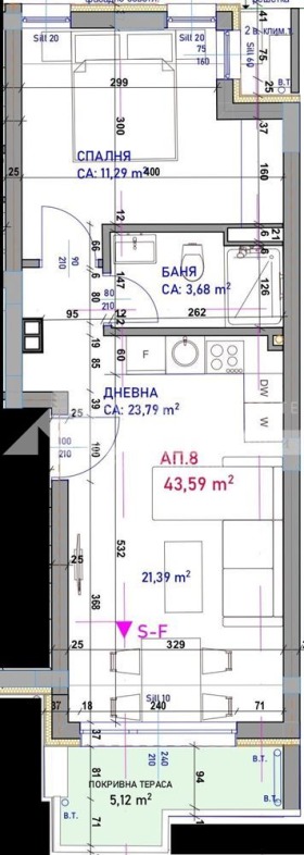 2-стаен град Бургас, Крайморие 2