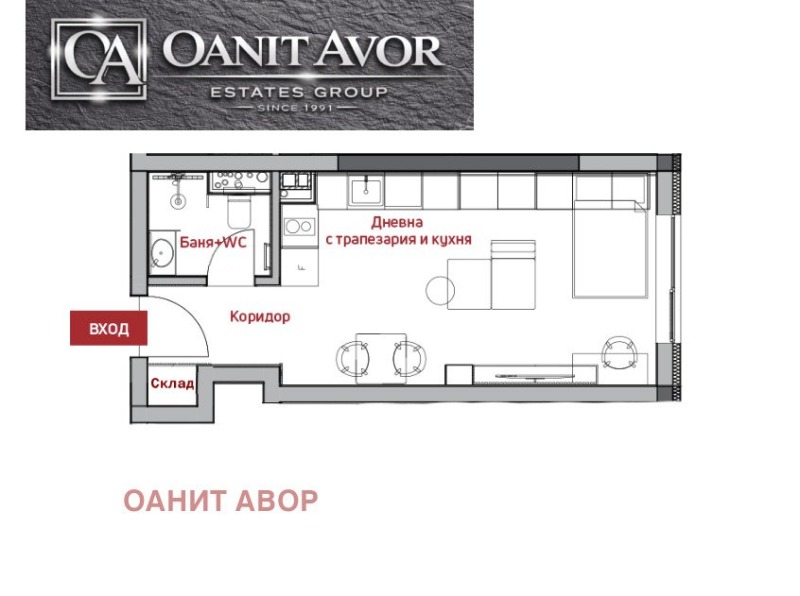 Продава 1-СТАЕН, гр. София, Център, снимка 6 - Апартаменти - 52165617