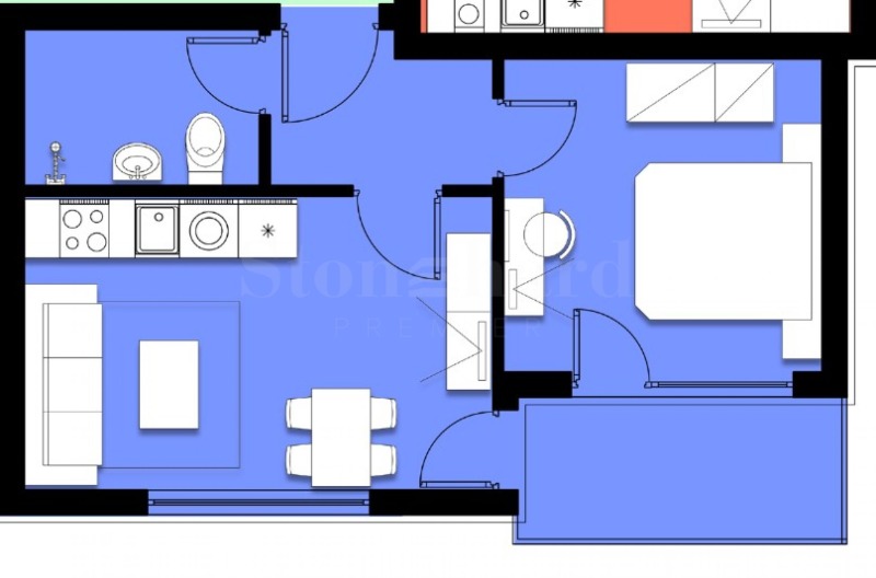 Продава 2-СТАЕН, гр. Свети Влас, област Бургас, снимка 5 - Апартаменти - 53107548