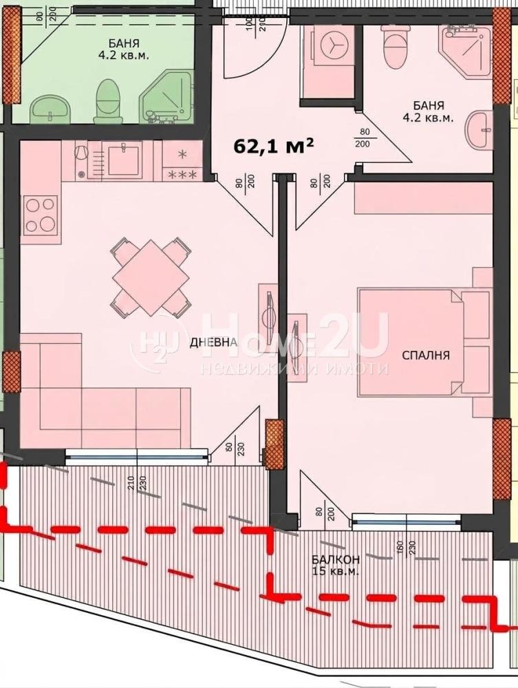 Продава 2-СТАЕН, гр. Варна, Левски 1, снимка 4 - Апартаменти - 54350113