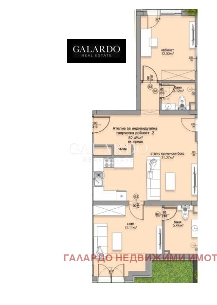 Продава 3-СТАЕН, гр. София, Малинова долина, снимка 2 - Апартаменти - 55221058