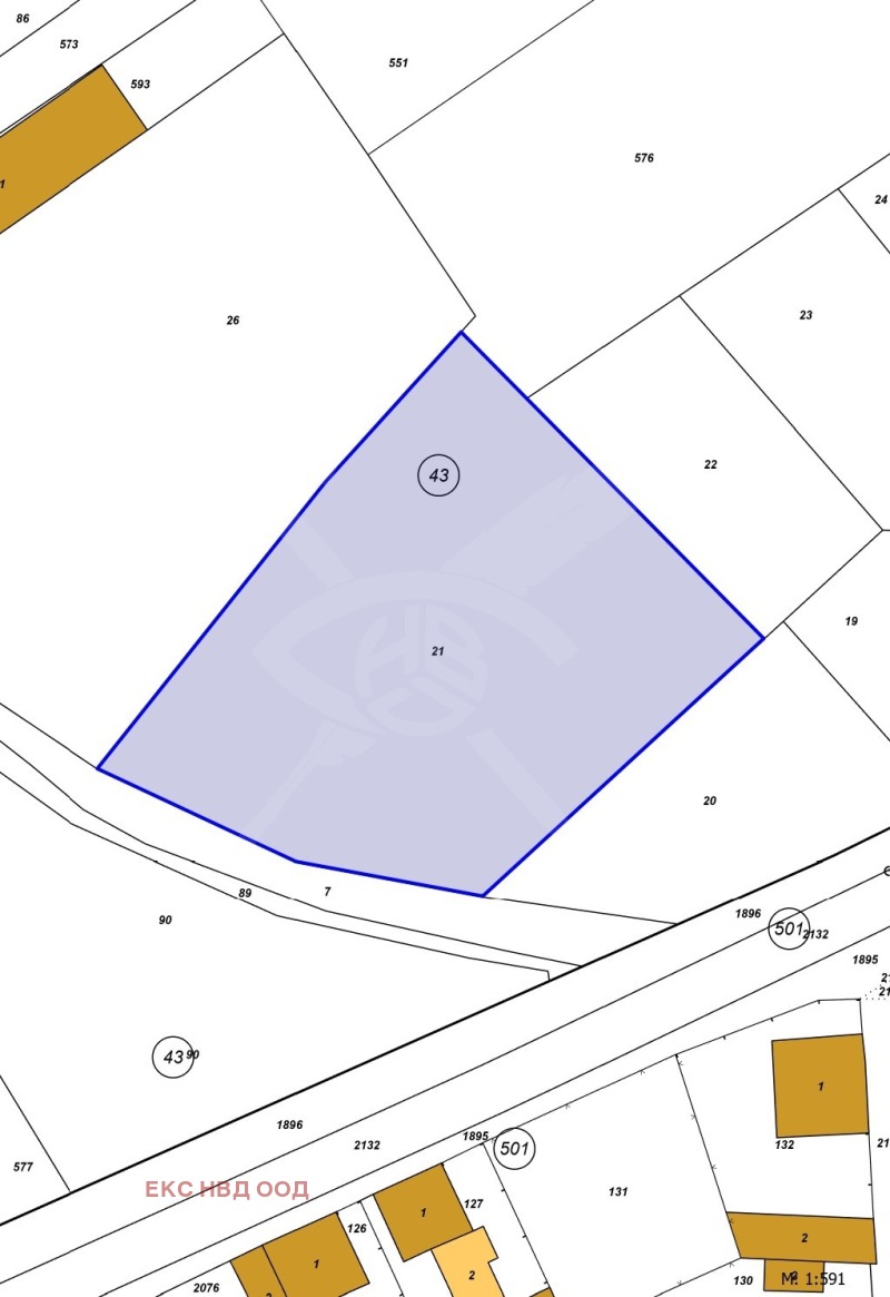 Til salgs  Plott region Plovdiv , Brestovitsa , 2599 kvm | 41872027