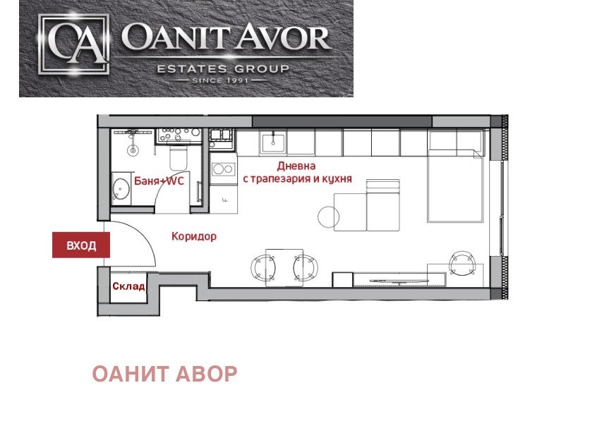 Продава 1-СТАЕН, гр. София, Център, снимка 6 - Апартаменти - 52165617