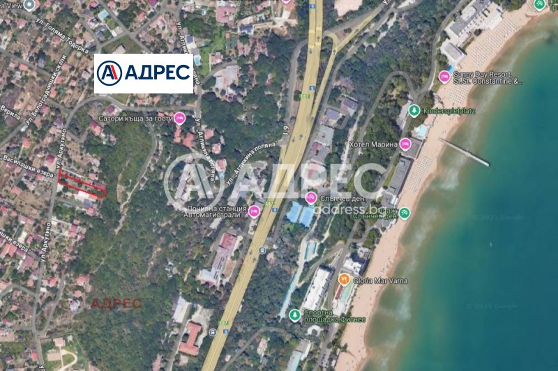 Продава ПАРЦЕЛ в град Варна, м-т Манастирски рид - 1027 кв.м / 155 000 € » 303 153.65 лв., АДРЕС
