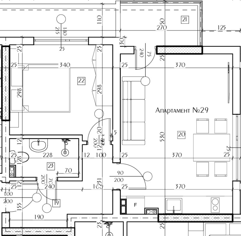 Продава  2-стаен град Благоевград , Освобождение , 58 кв.м | 36364805 - изображение [6]