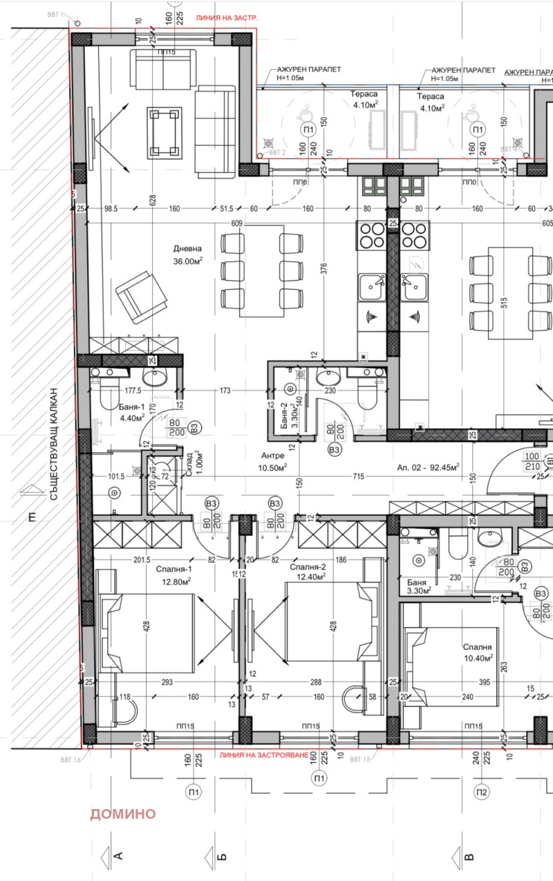 Продава 3-СТАЕН, гр. Пловдив, Център, снимка 2 - Апартаменти - 53074584