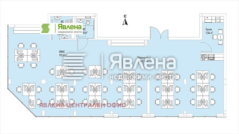 Продава ОФИС, гр. София, Лозенец, снимка 3 - Офиси - 48105914