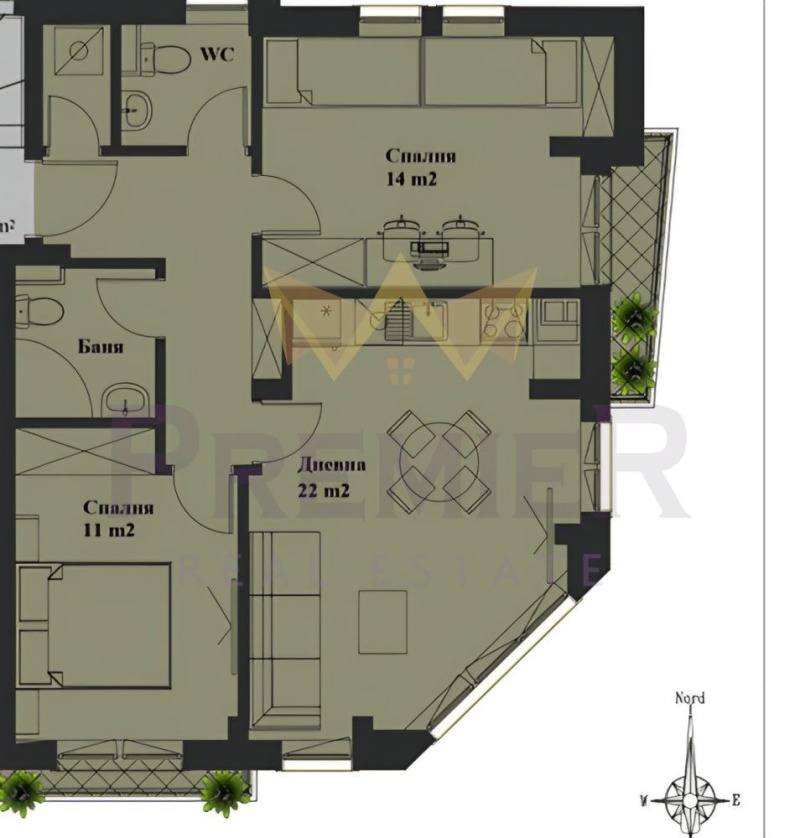 Продава 3-СТАЕН, гр. София, Банишора