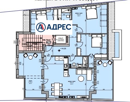 Продава 3-СТАЕН, гр. Стара Загора, Център, снимка 2 - Апартаменти - 53424978