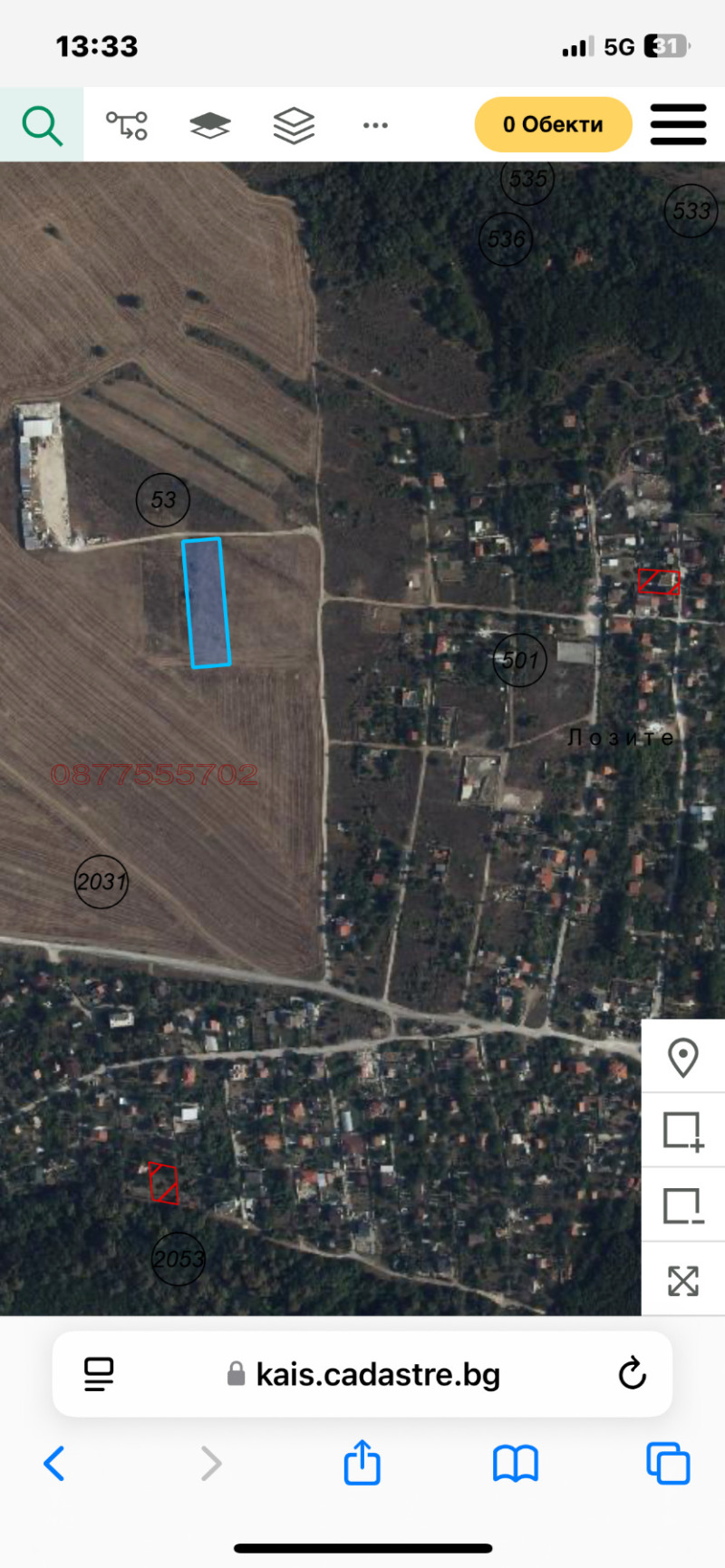 Продава ПАРЦЕЛ, гр. Варна, Виница, снимка 6 - Парцели - 52716812