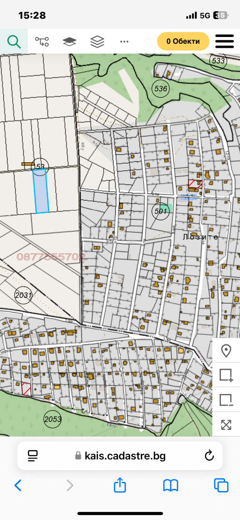 Продава ПАРЦЕЛ, гр. Варна, Виница, снимка 5 - Парцели - 52716812