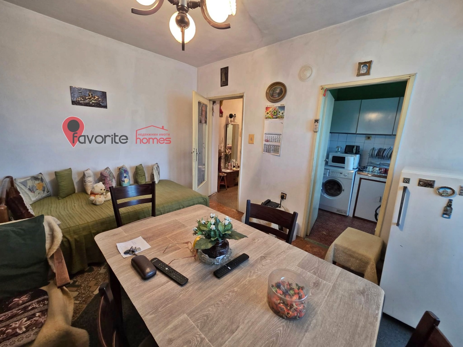 Продава 2-СТАЕН, гр. Шумен, Пазара, снимка 2 - Апартаменти - 55221655