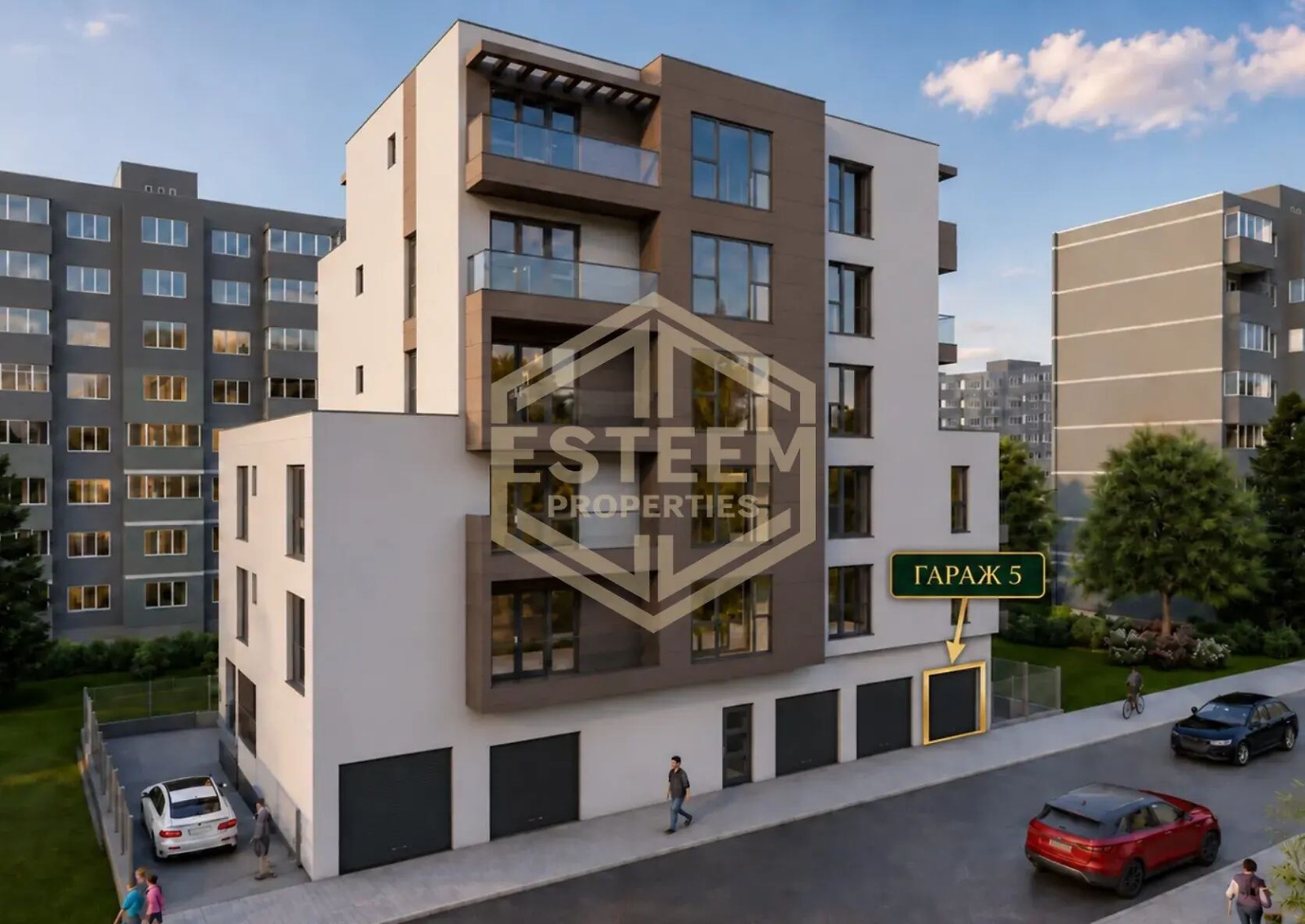 Продава ГАРАЖ, ПАРКОМЯСТО, гр. Русе, Здравец