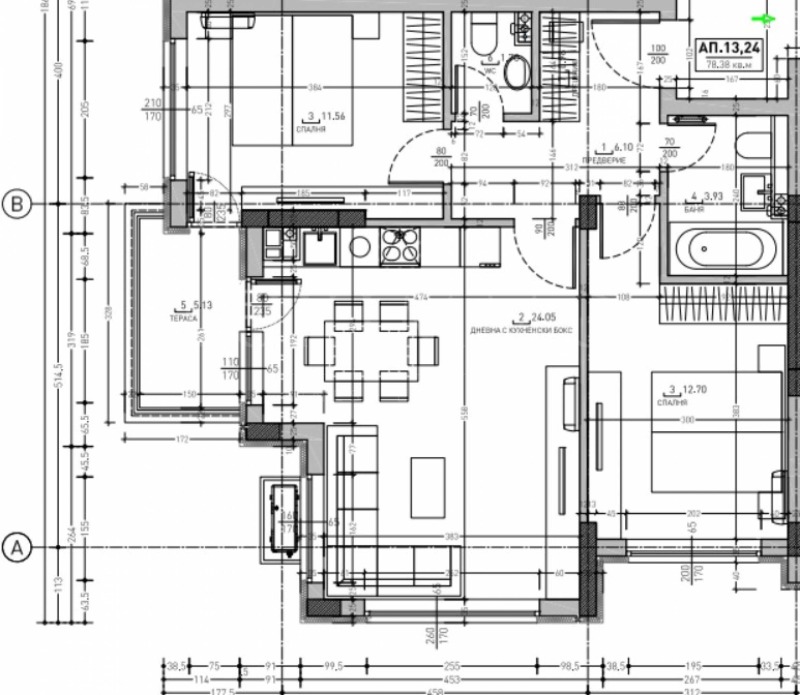 Продава 3-СТАЕН, гр. София, Малинова долина, снимка 4 - Aпартаменти - 47537533