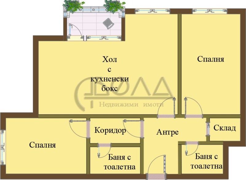 Продава  3-стаен град София , Студентски град , 116 кв.м | 62226269 - изображение [16]