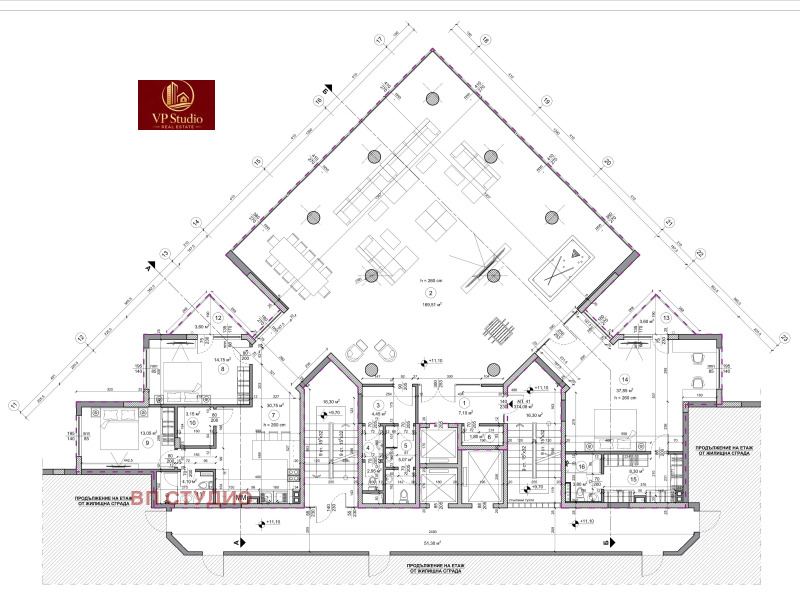 Продава МНОГОСТАЕН, гр. София, Хиподрума, снимка 2 - Апартаменти - 53186187