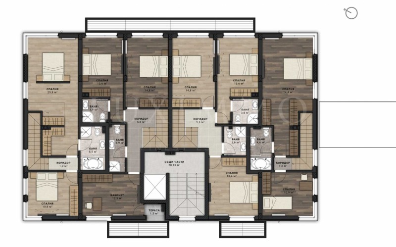 Продава  Мезонет град София , Бояна , 261 кв.м | 74353029 - изображение [16]