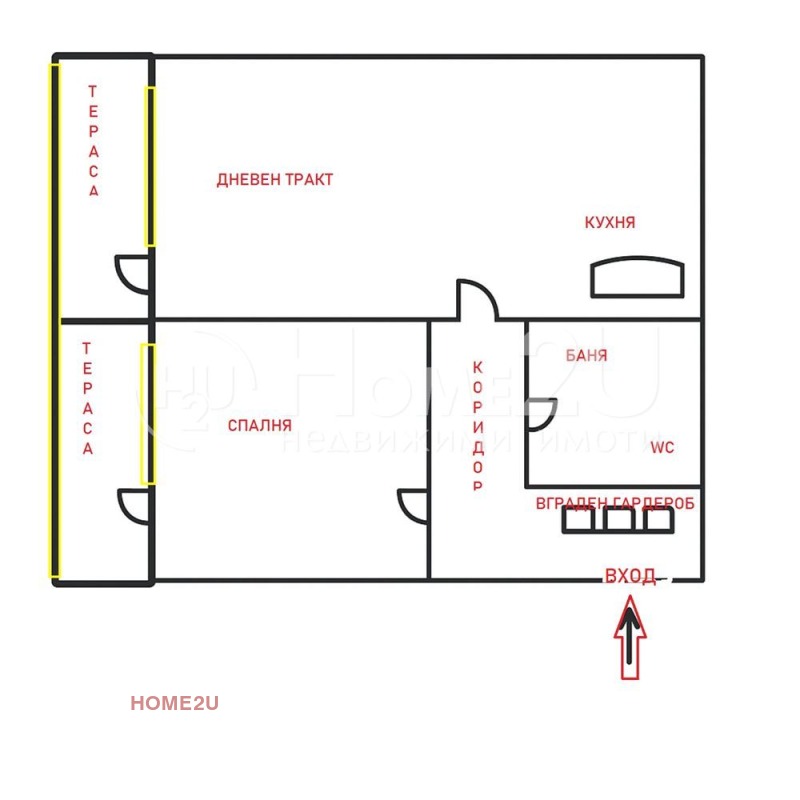 De vânzare  1 dormitor Varna , Vladislav Varnenciic 1 , 52 mp | 79015804 - imagine [7]