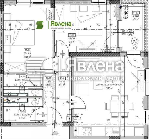 Till salu  2 sovrum Sofia , Malinova dolina , 97 kvm | 22348707 - bild [2]