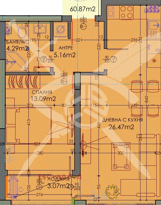 Продава  2-стаен град Пловдив , Тракия , 74 кв.м | 35023057