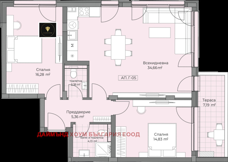 Продава 3-СТАЕН, гр. Пловдив, Остромила, снимка 4 - Aпартаменти - 48278267