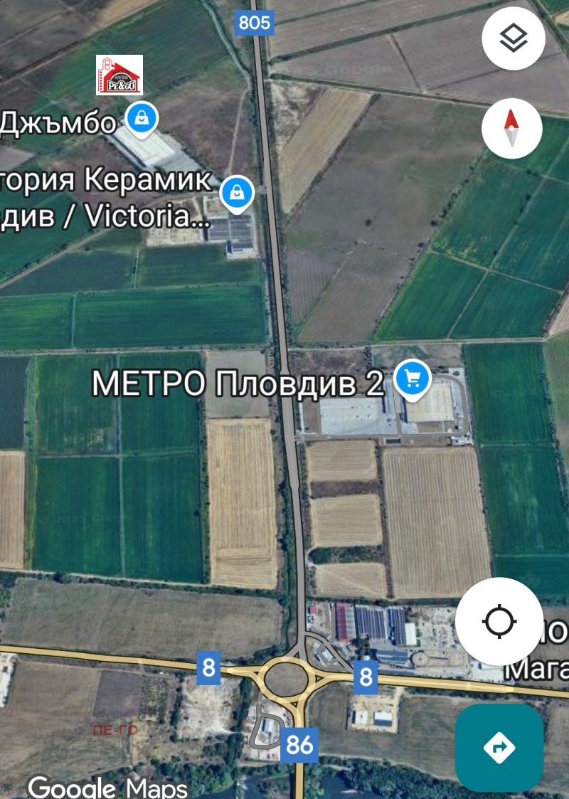 Til salg  Grund region Plovdiv , Kostievo , 6820 kvm | 73599029
