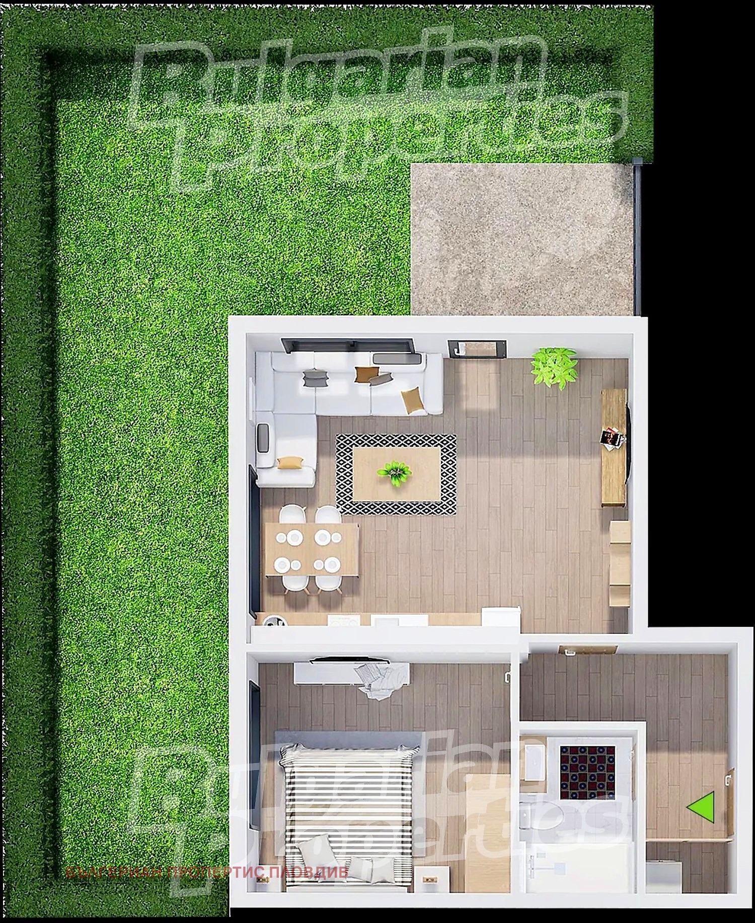 Продава 2-СТАЕН, гр. Пловдив, Христо Смирненски, снимка 2 - Апартаменти - 52660895