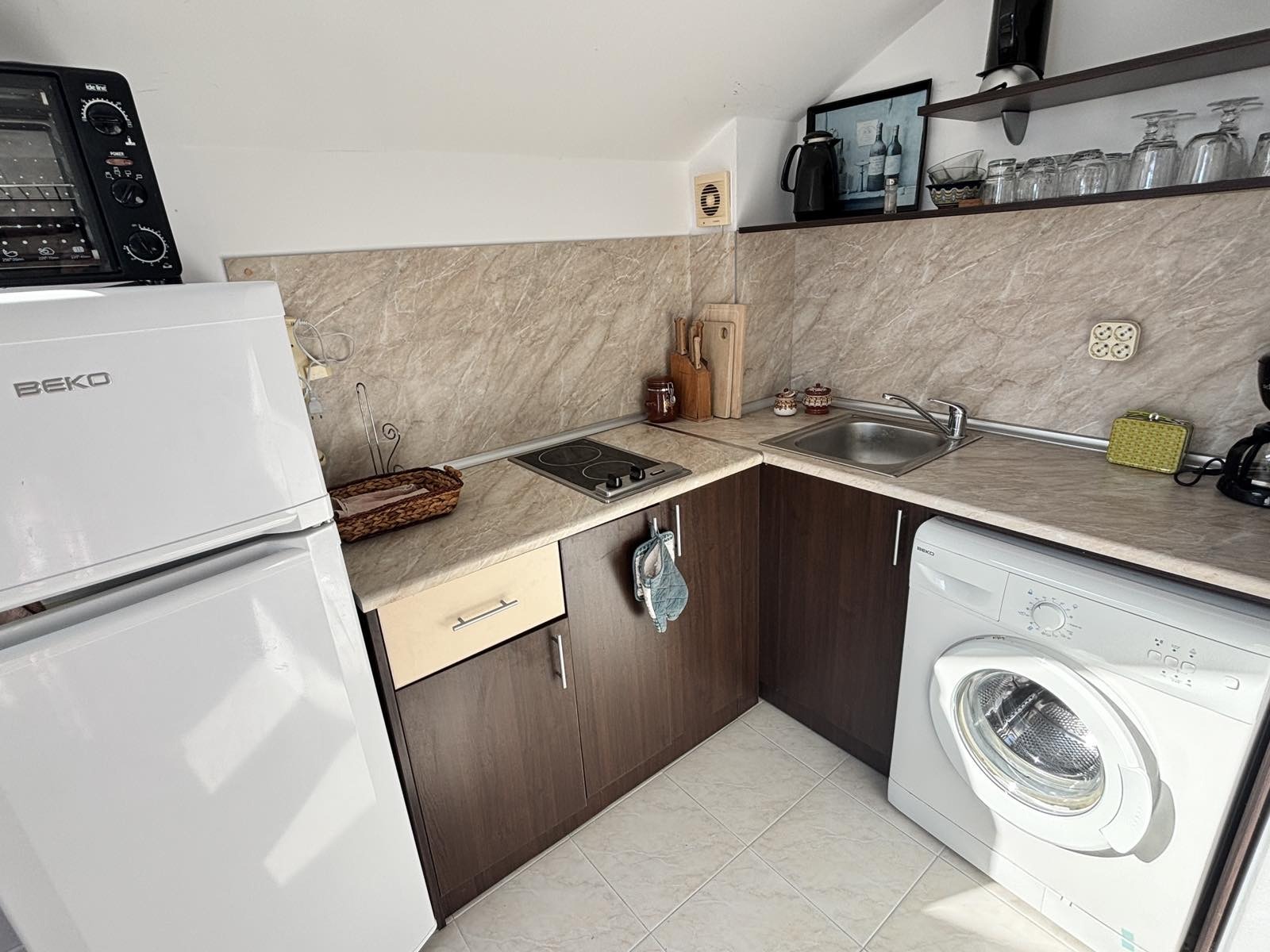 Продава 2-СТАЕН, гр. Свети Влас, област Бургас, снимка 6 - Апартаменти - 55575945