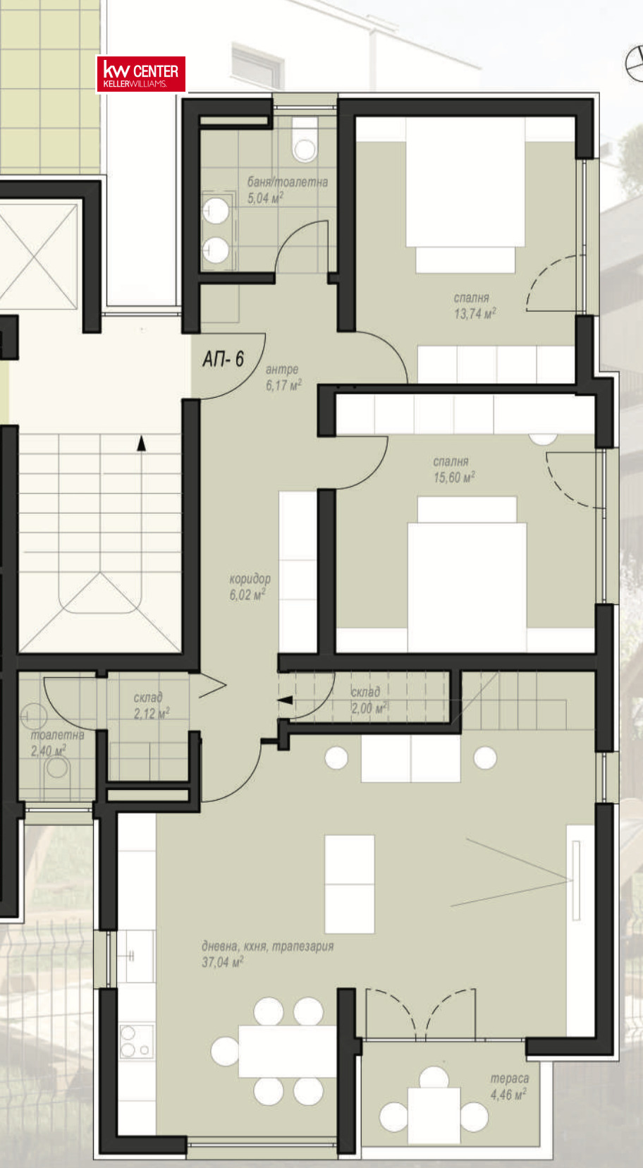Продава 3-СТАЕН, гр. София, в.з.Киноцентъра 3 част, снимка 4 - Апартаменти - 53985398