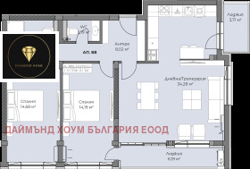 2 yatak odası Hristo Smirnenski, Plovdiv 2