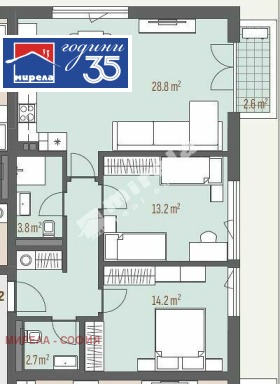 3-СТАЕН, 101 m2
