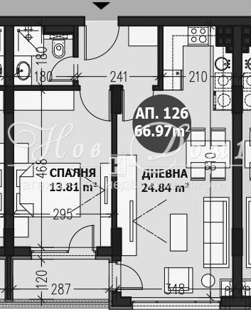 Zu verkaufen  1 Schlafzimmer Sofia , Malinowa dolina , 67 qm | 27006592 - Bild [8]