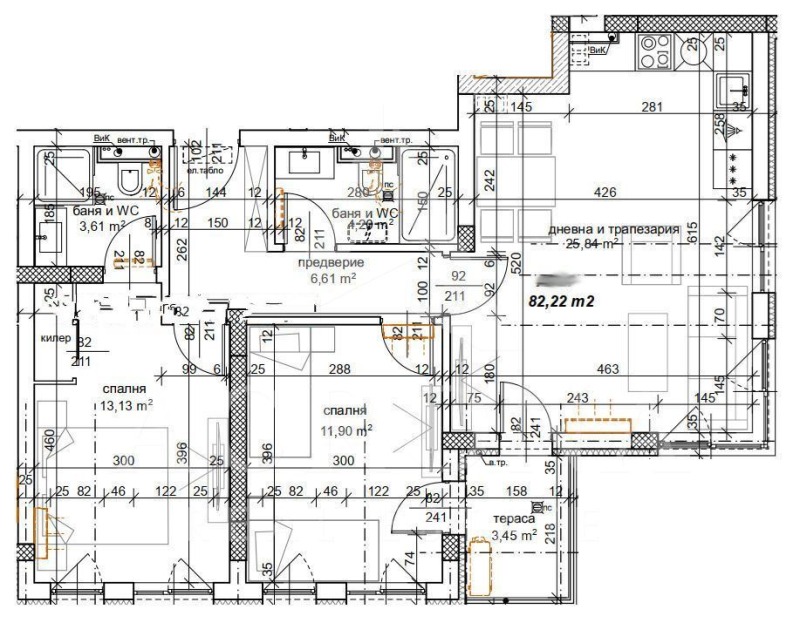 Na prodej  2 ložnice Plovdiv , Christo Smirnenski , 145 m2 | 68813307