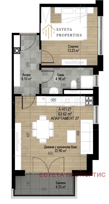 Продава 2-СТАЕН, гр. София, Овча купел, снимка 11 - Апартаменти - 54155035