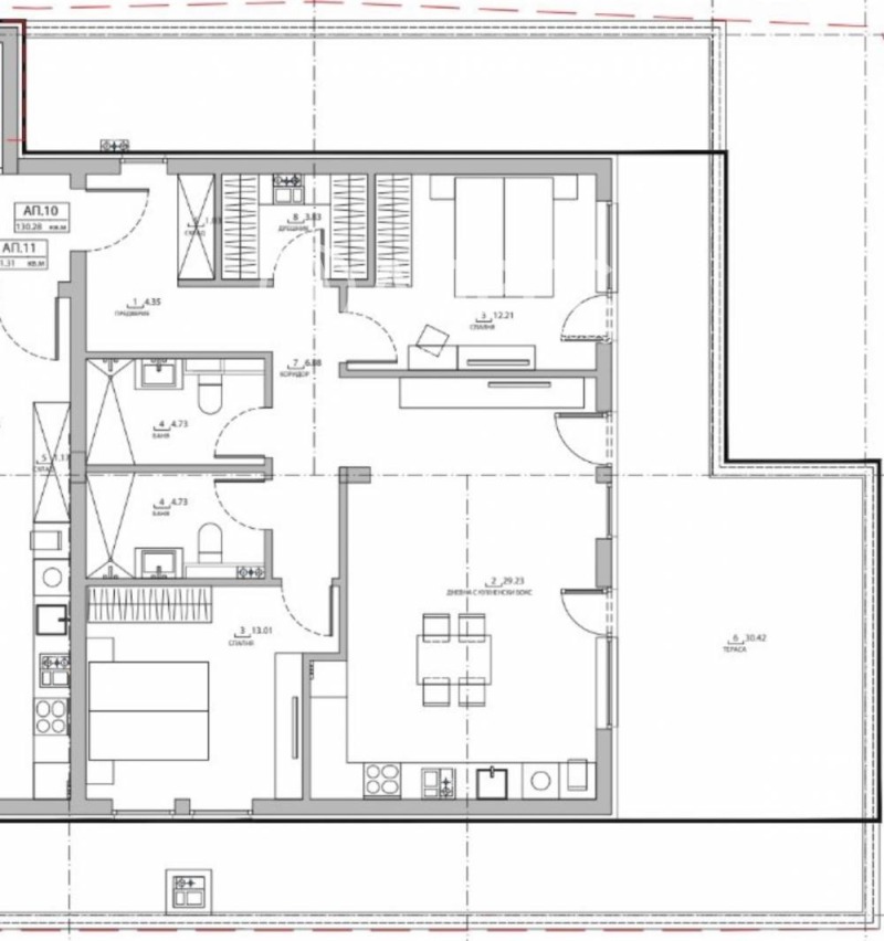 In vendita  2 camere da letto Sofia , Malinova dolina , 155 mq | 19754715 - Immagine [3]