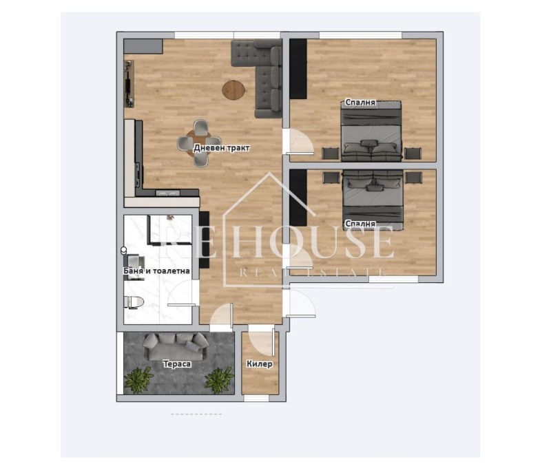 Продава 3-СТАЕН, гр. Варна, Спортна зала, снимка 9 - Апартаменти - 52664082