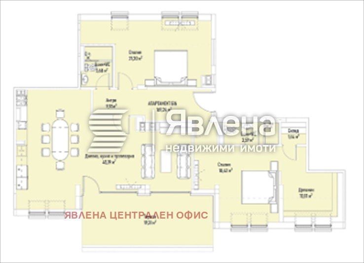 Продава 3-СТАЕН, гр. София, Лозенец, снимка 7 - Апартаменти - 53806474