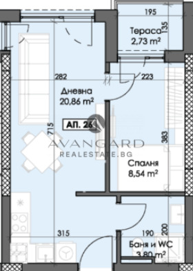 À venda  1 quarto Plovdiv , Trakiia , 50 m² | 40862091 - imagem [2]