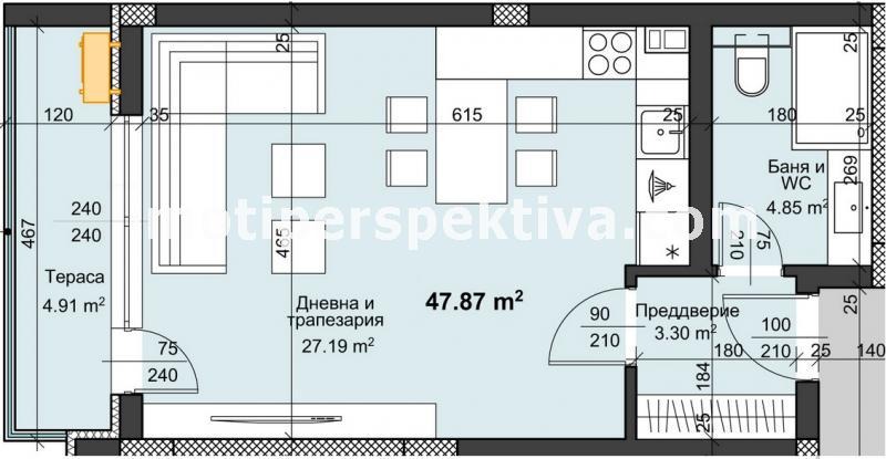 Продава  1-стаен град Пловдив , Христо Смирненски , 61 кв.м | 72584229 - изображение [8]