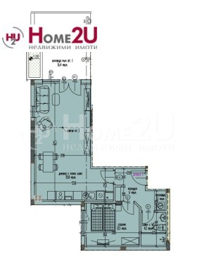 1 bedroom Galata, Varna 2