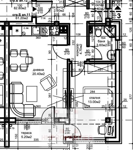 Продава 2-СТАЕН, гр. Пловдив, Беломорски, снимка 2 - Aпартаменти - 48851573