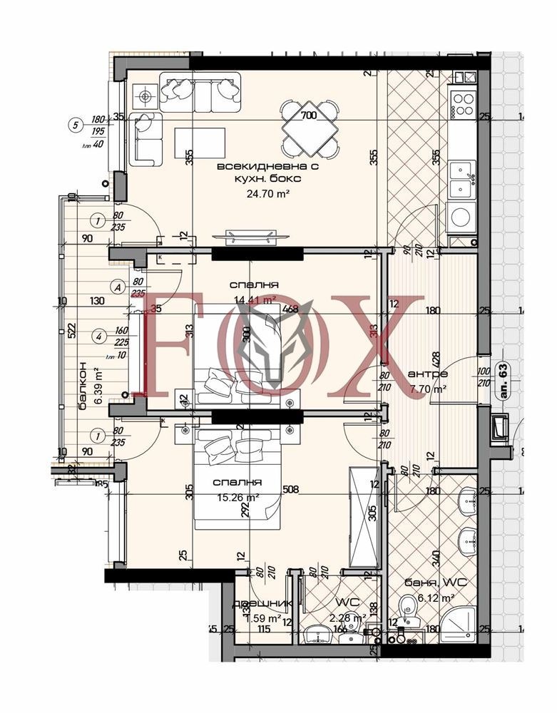 Продава  3-стаен град Варна , Младост 1 , 110 кв.м | 14545749 - изображение [2]