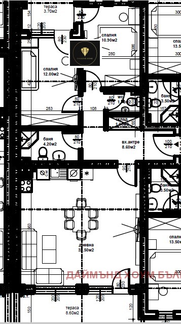 Na prodej  2 ložnice Plovdiv , Trakija , 112 m2 | 95170261 - obraz [2]