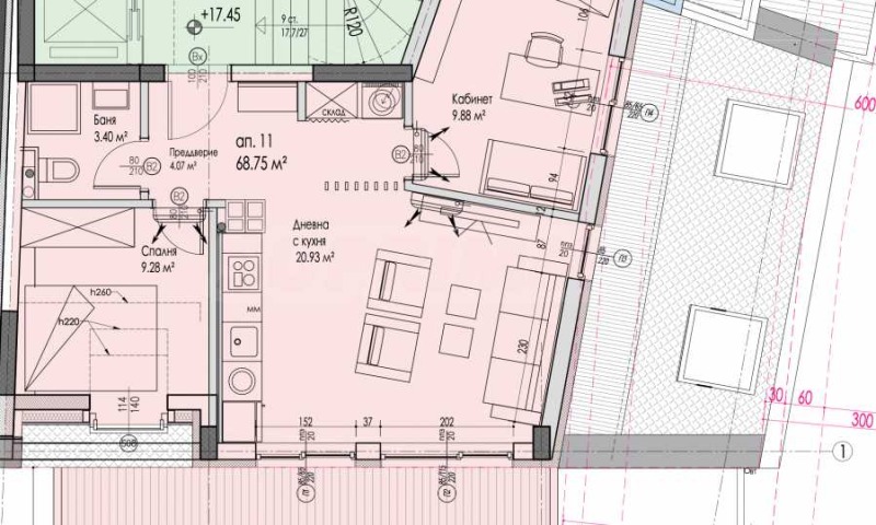 Продава 3-СТАЕН, гр. София, Хаджи Димитър