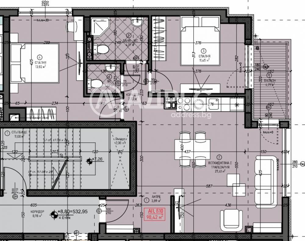 Продава 3-СТАЕН, гр. София, Левски В, снимка 4 - Апартаменти - 55472759