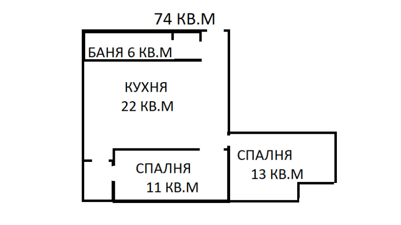 Продава  2-стаен град Варна , Автогара , 74 кв.м | 85513729