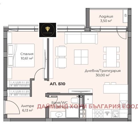 Продава 2-СТАЕН, гр. Пловдив, Христо Смирненски, снимка 2 - Aпартаменти - 48753930