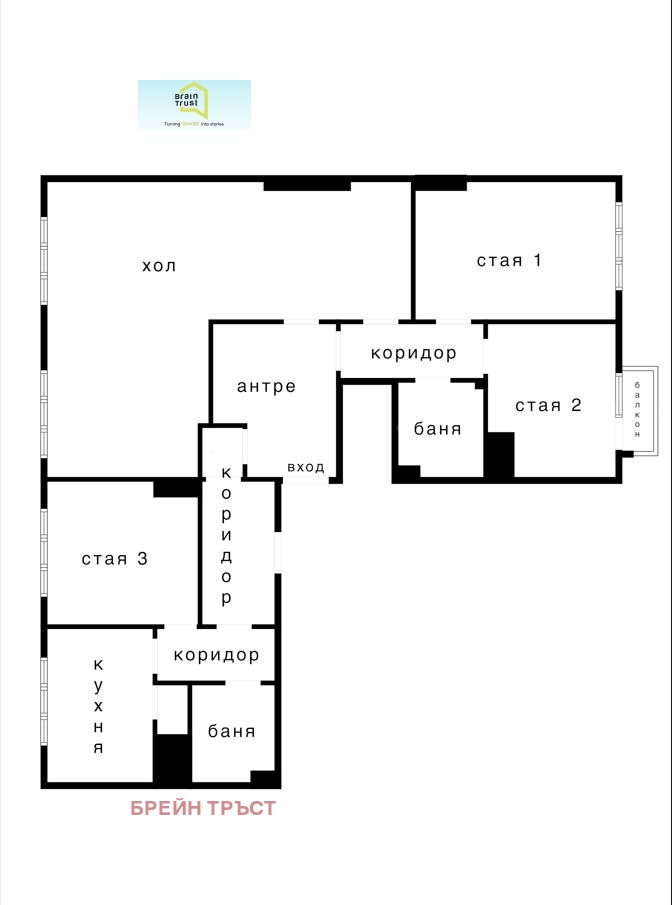 Продава МНОГОСТАЕН, гр. София, Център, снимка 4 - Aпартаменти - 49267950