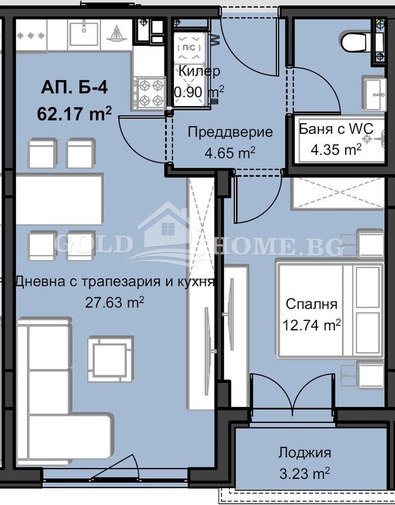 Продава 2-СТАЕН, гр. Пловдив, Христо Смирненски, снимка 8 - Aпартаменти - 48238645